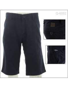 Celana Pendek Cowok Katun Biru Tua Elviti 29-32