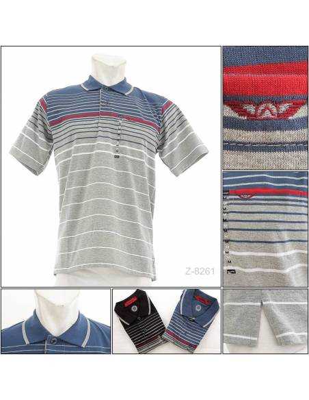 Kaos Kerah Cowok Lengan Pendek Silomide M-XL