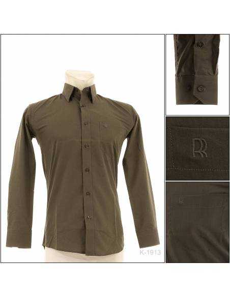 Kemeja Formal Cowok Slim Fit Lengan Panjang Rita Ricci 14,5-16