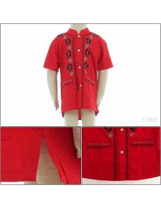 Kemeja Muslim Anak Cowok Lengan Pendek Benri 2-3