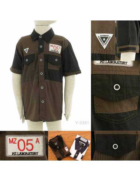 Kemeja Anak Cowok Lengan Pendek Benri 5-9