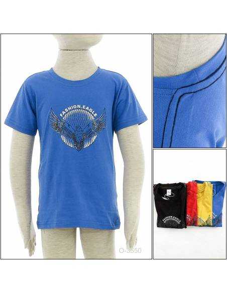 Kaos Oblong Anak Cowok Lengan Pendek Cressida13-16