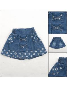 Celana Pendek Jeans Anak Cewek Viely 2-3