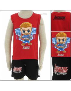 Setelan Kaos Anak Cowok Tanpa Lengan Babies L