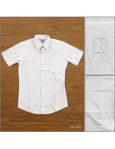 Kemeja Formal Cowok Slim Fit Lengan Pendek Rita Ricci...