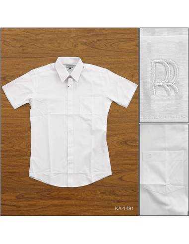 Kemeja Formal Cowok Slim Fit Lengan Pendek Rita Ricci 14,5-16