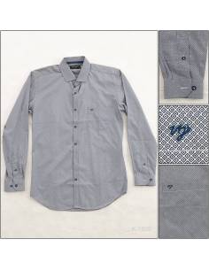 Kemeja Formal Cowok Regular Lengan Panjang Van Jose XL-2XL