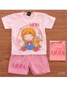Setelan Anak Cewek/Children Clothes Lengan Pendek Pink...