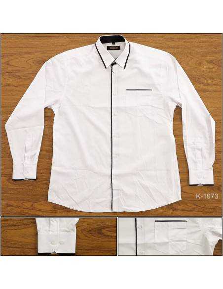 Kemeja Formal Cowok Regular Lengan Panjang Hans Peter 2XL-3XL