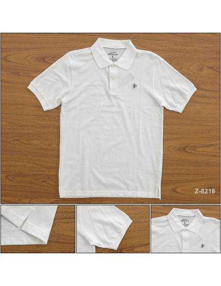 Kaos Kerah Cowok Polos Lengan Pendek Osella L-XL