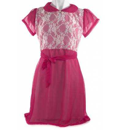 Dress Cewek Lengan Pendek Liberty All Size