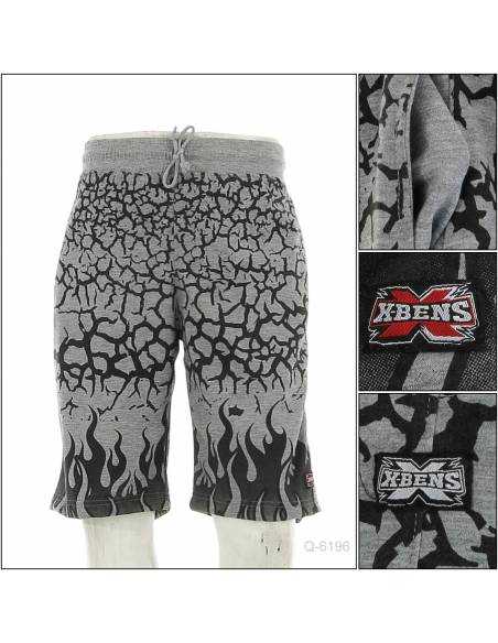 Celana Kolor Pendek Cowok Abu-abu X-bens M-XL