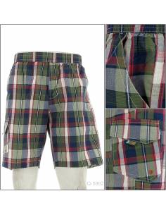 Celana Pendek Kolor Cowok Hijau Tua Alpheus XL-2XL