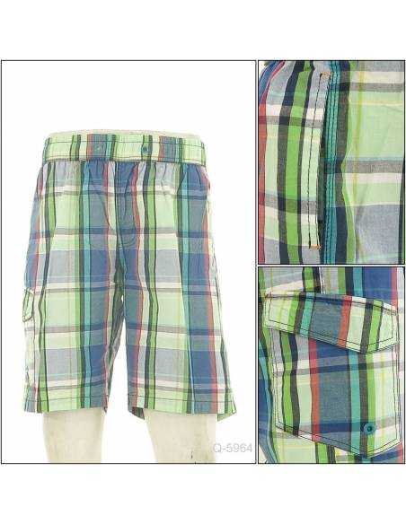 Celana Pendek Kolor Cowok Hijau Alpheus XL-3XL