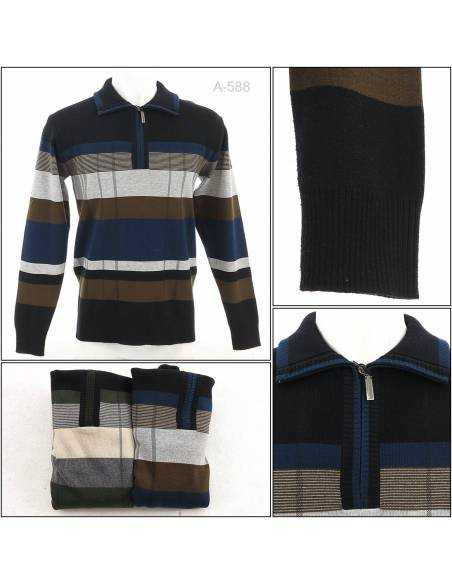 Jaket/Sweater Rajut Cowok/Cewek  Alpheus M-L
