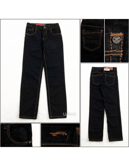 Celana Panjang Jeans Reguler Cowok Stretch Cardinal 29-32