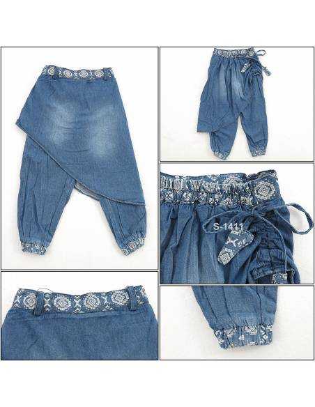 Celana Panjang Jeans Anak Cewek Viely 10-14