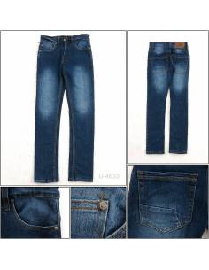 Celana Panjang Jeans Slim Fit Cowok Stretch YM 27-32