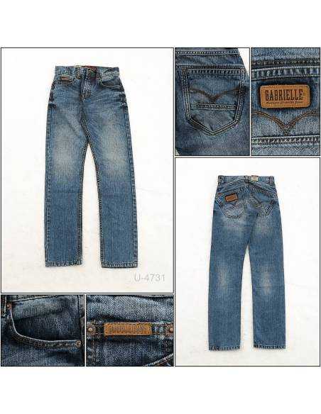 Celana Panjang Jeans Slim Fit Cowok Gabrielle 27-36