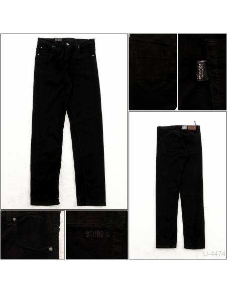 Celana Panjang Jeans Slim Fit Cowok Stretch Stones 33-36