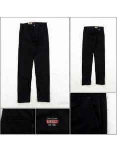 Celana Jeans Skinny Fit Panjang Cowok Hitam Gabrielle 28-34