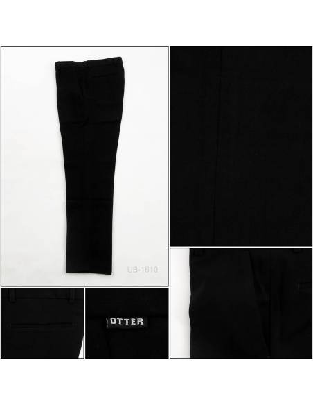 Celana Panjang Formal Cowok Hitam Otter 33-36