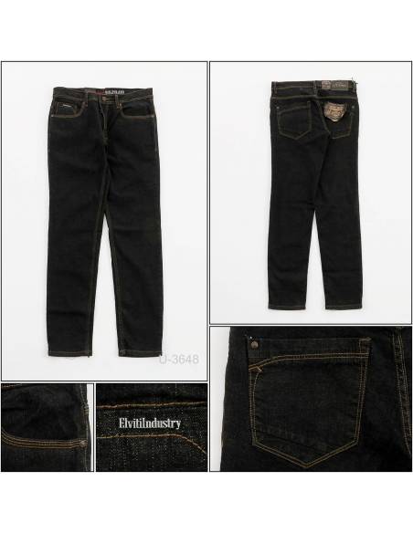 Celana Panjang Jeans Cowok Skinny Stretch Elviti 33-36