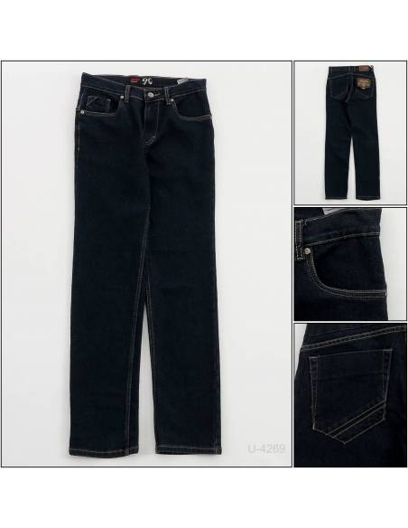 Celana Panjang Jeans Reguler Cowok Stretch Elviti 30-32