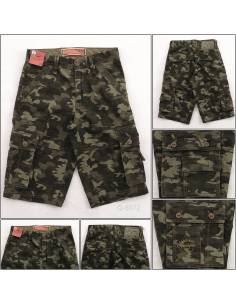 Celana Cargo Pendek Cowok Hijau Cardinal 27-30