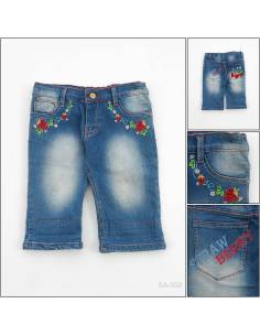 Celana Pendek Jeans Anak Cewek Pinky 22-24