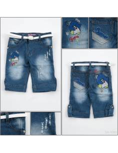 Celana Pendek Jeans Anak Cewek Pinky 4