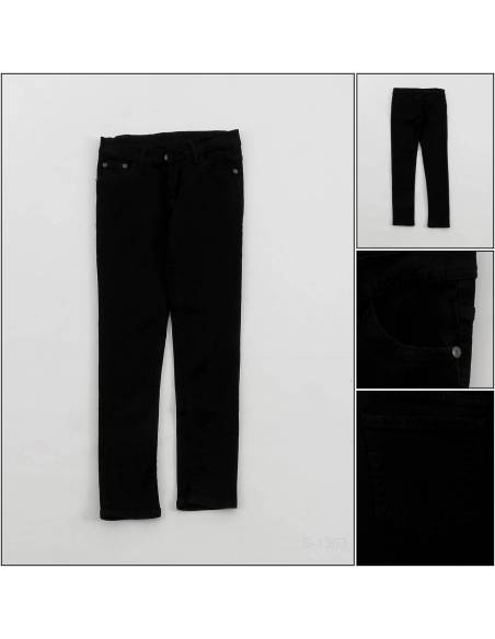 Celana Panjang Jeans Anak Cewek Hitam Emerald 24-26