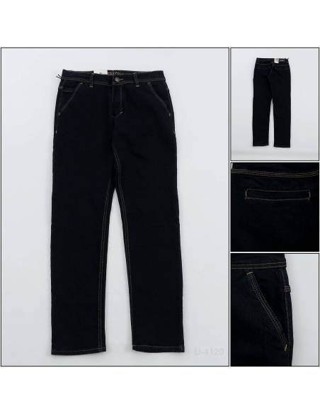 Celana Panjang Jeans Slim Fit Cowok Must Excell 34-36