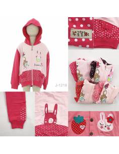 Jaket Katun Anak Cewek Genne 22-28