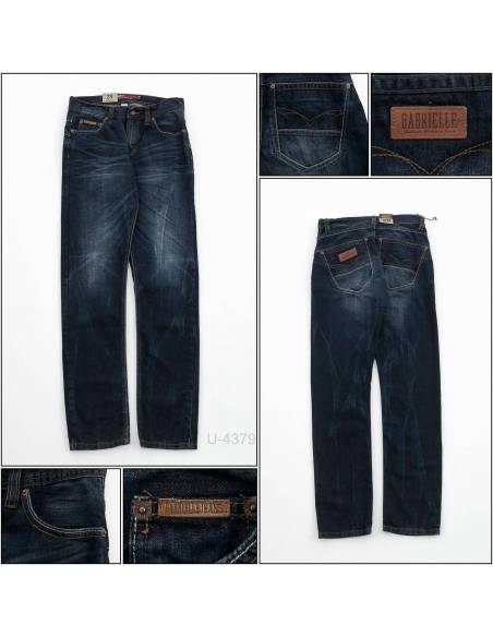 Celana Panjang Jeans Slim Fit Cowok Gabrielle 29-36