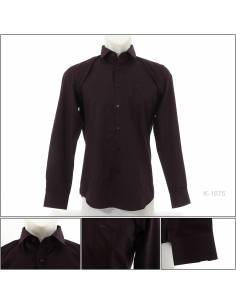 Kemeja Formal Slim Fit Cowok Lengan Panjang Cardinal M-XL