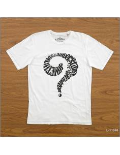 Kaos Oblong Cowok Regular Lengan Pendek Blue Orange XL