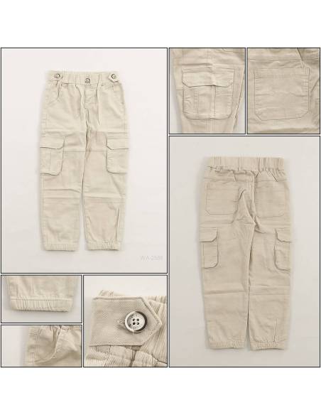 Celana Panjang Katun Anak Cowok Kolor 3XK 5-7