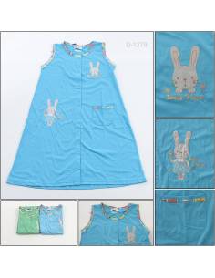 Daster/House Dress Cewek Tanpa Lengan Anne Claire All Size