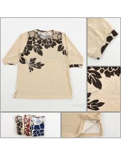 Kaos Korea Cewek/Blus Lengan Pendek Captain All Size