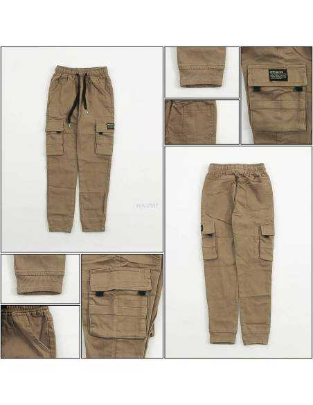 Celana Panjang Katun Anak Cowok Stretch 3XK 5-13