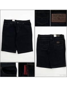 Celana Pendek Jeans Cowok Biru tua Must Excell 42-48