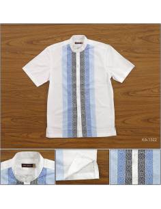 Kemeja Muslim Cowok Lengan Pendek Hassenda M-L
