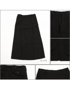 Rok Span Panjang/Long Skirt Hitam Vonna 2XL-3XL
