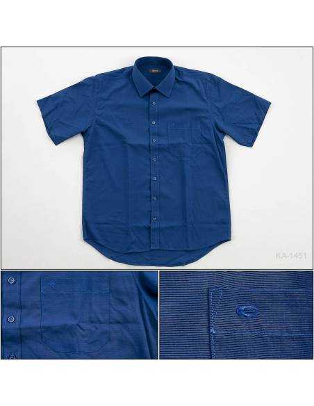 Kemeja Formal Cowok Regular Lengan Pendek Cardinal M-L