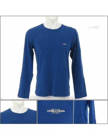 Kaos Oblong Cowok Regular Lengan Panjang Cressida L