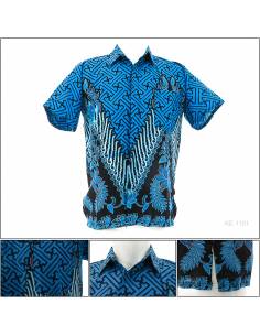 Kemeja Batik Cowok Regular Lengan Pendek Kyne M-XL