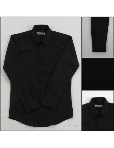 Kemeja Formal Slim Fit Cowok Lengan Panjang Rita Ricci 14,5-16