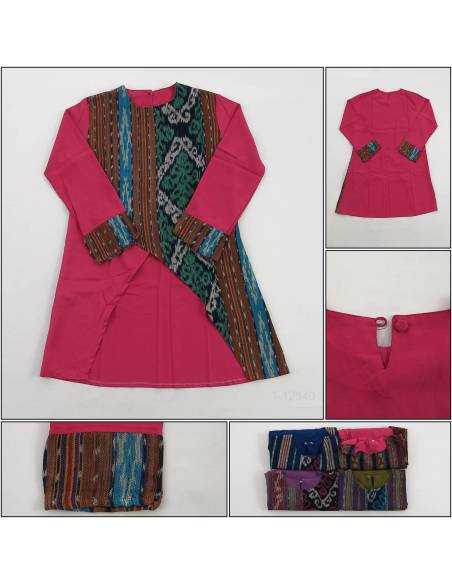Atasan Tunik Cewek Lengan Panjang Djunior All size