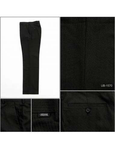 Celana Panjang Formal Cowok Slim Fit Stretch Cardinal 28-32
